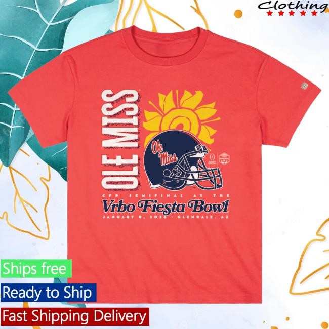 Premium Homefield Apparel Ole Miss 2026 Fiesta Bowl Tee