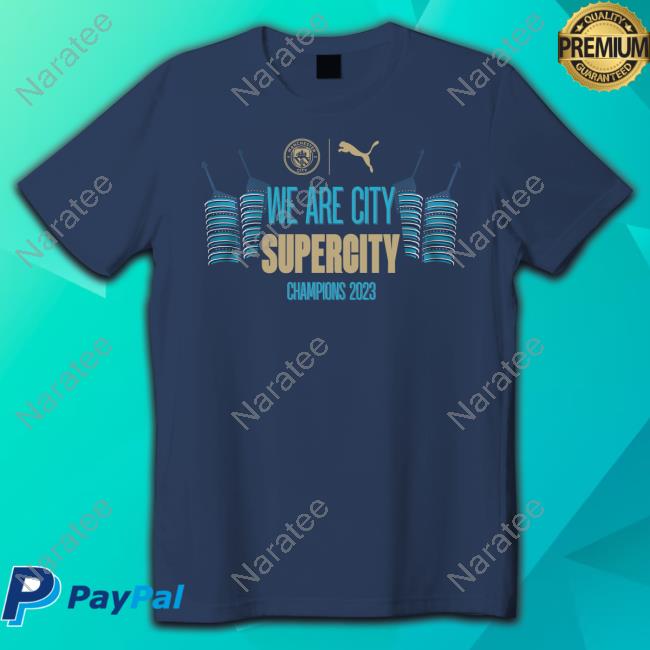Manchester City 2023 Super Cup Winners Shirt