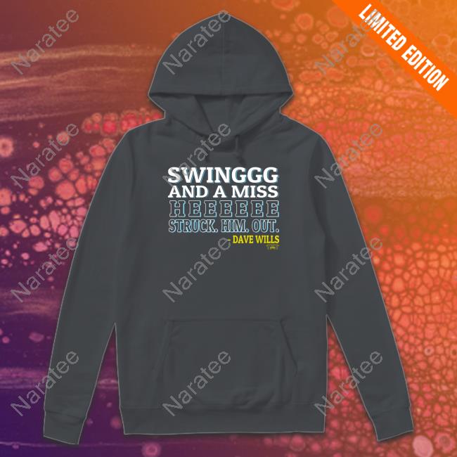 Swing And Miss He Struck Him Out Shirt