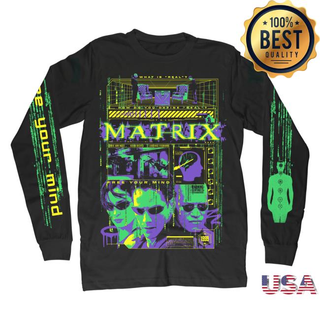 Official Studiohouse Designs The Matrix Long Sleeve New Shirt