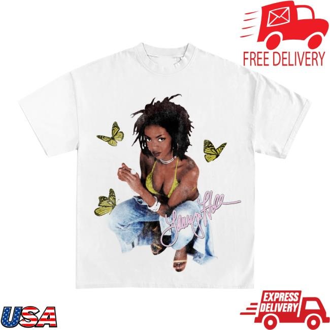 Icy Shop Merch Lauryn Hill Vintage Graphic Shirt New