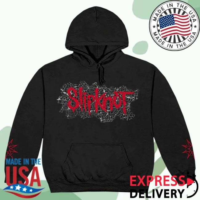 Official Slipknot Merch Store Cracked Logo Pullover Hoodie Slipknot Apparel Clothing Shop Slipknotmerch