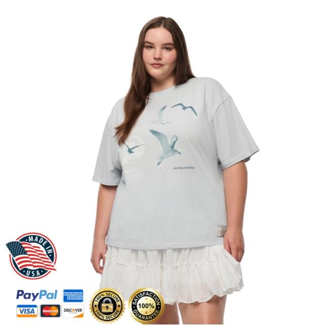 Official Taylor Swift 1989 (Taylor’s Version) Seagull Boxy New Shirt
