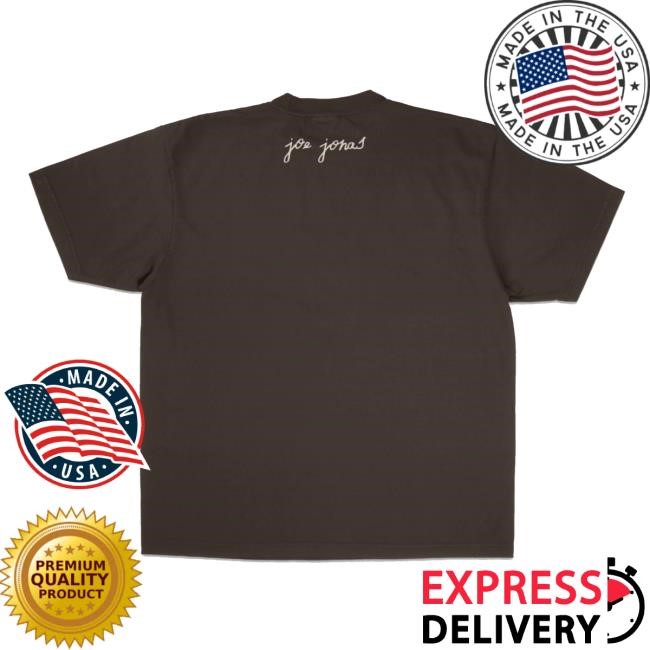 If Lost Return To Joe Tee Shirt - Espresso – Joe Jonas Official