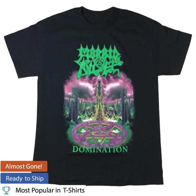 Night Shift Merch Morbid Angel Domination T Shirt