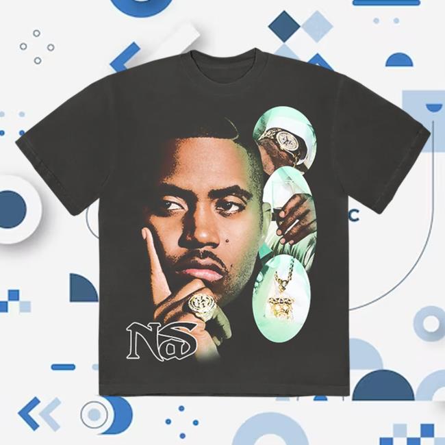 Official Nasir Jones Shop Nas Merch 10Th Anniversary Of Life Is Good Shirt New III Nasirjones