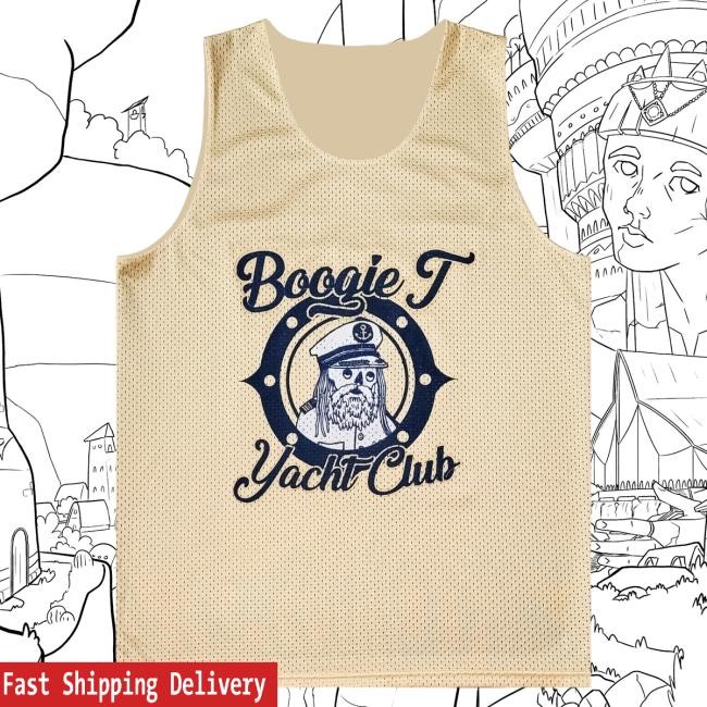 Official Boogie T Merch Boogie T - Yacht Club Mesh Jersey Hot Shirt