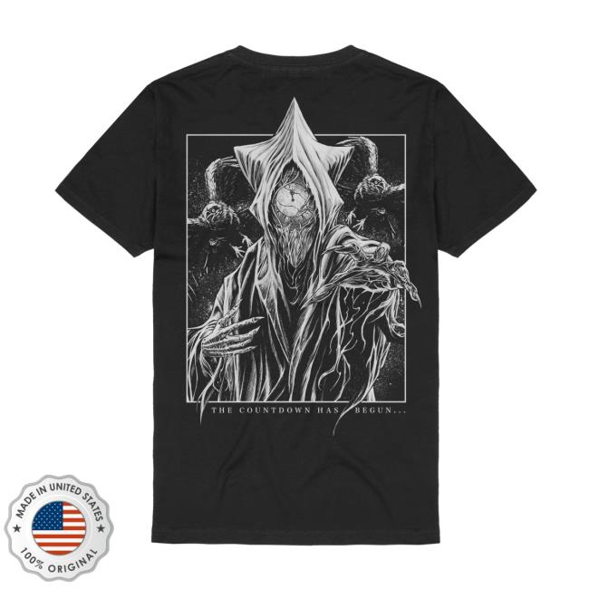 In Flames Shop Merch Countdown Top Shirt Official In Flames Countdown T Shirt