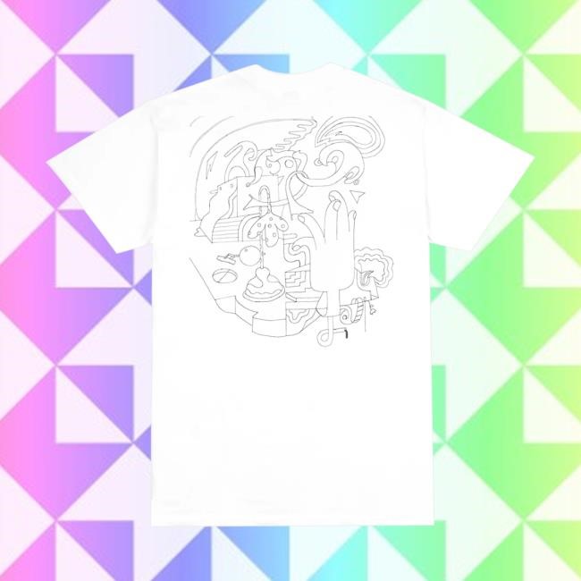 Faces 10 Year Line Drawing New Tee – Mac Miller Store