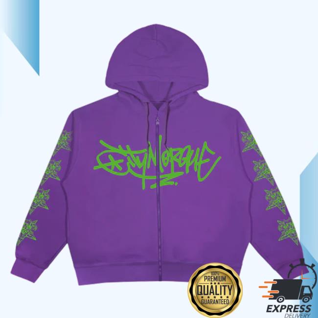 City Morgue Merch Graffiti Washed Sweatshirt