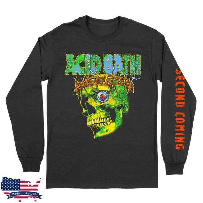 Official Acid Bath Merch Tour Long Sleeve Tees