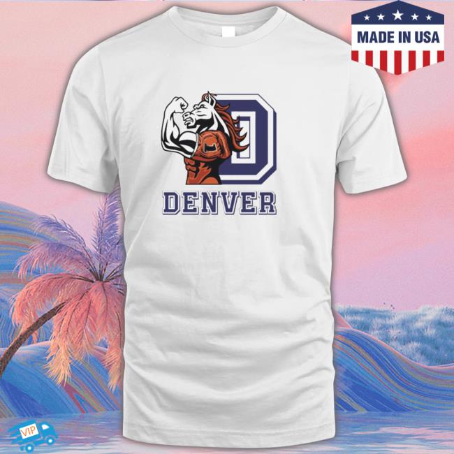 Official The D Denver Broncos Football Colorado Shirts