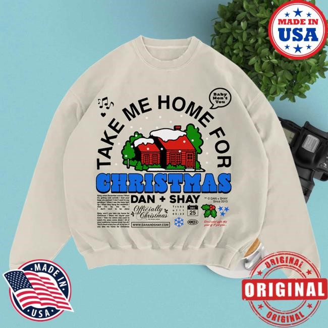 Official Dan And Shay Merch Take Me Home Sweaters