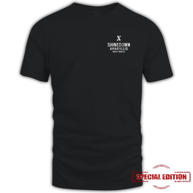 Shinedown Merch Amaryllis X Tee