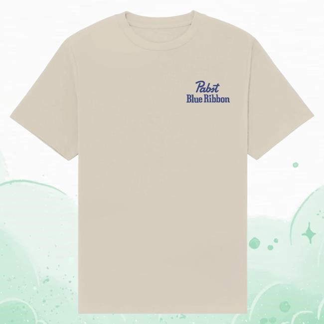 Official Pabst Blue Ribbon Pabst Blue Ribbon Natural Top Shirt