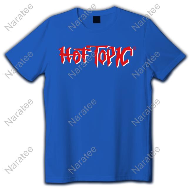 Retro Hot Topic Logo Tee Shirt