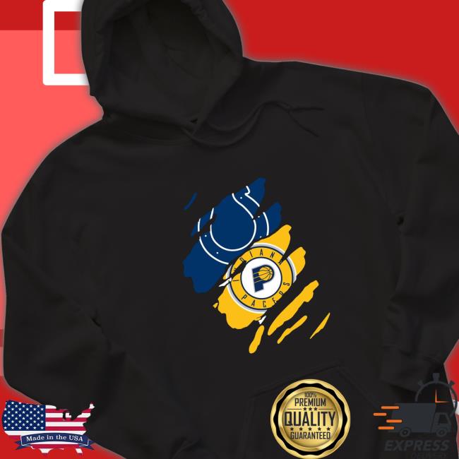 Indianapolis Colts And Indiana Pacers 2022 Hooded Sweatshirt