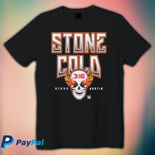Stone Cold Steve Austin Fire Skull Classic shirt