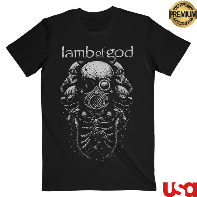 Official Lamb Of God Merch Store Apocalypse Soldier T-Shirt