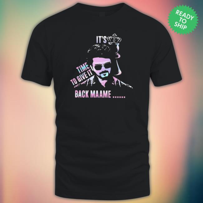 Official Bangalore Tamil Pasanga It’S Time To Give It Back Maame Shirt