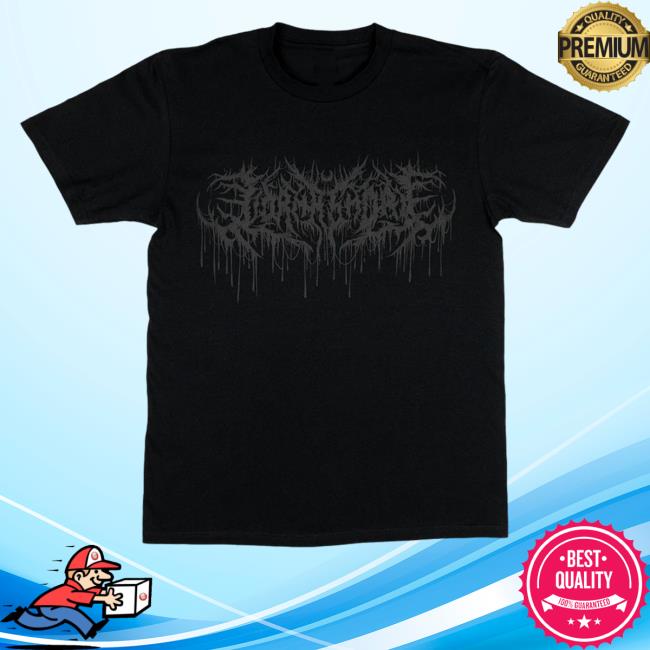 Lorna Shore Merch Lorna Shore Pain Remains Black Puff Crewneck Sweatshirt