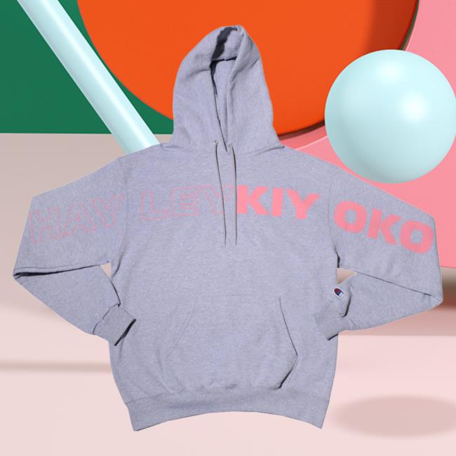 Official Hayley Kiyoko Merch Store Super Jumbo Hayley Crew neck Sweatshirt Grey HayleyKiyoko