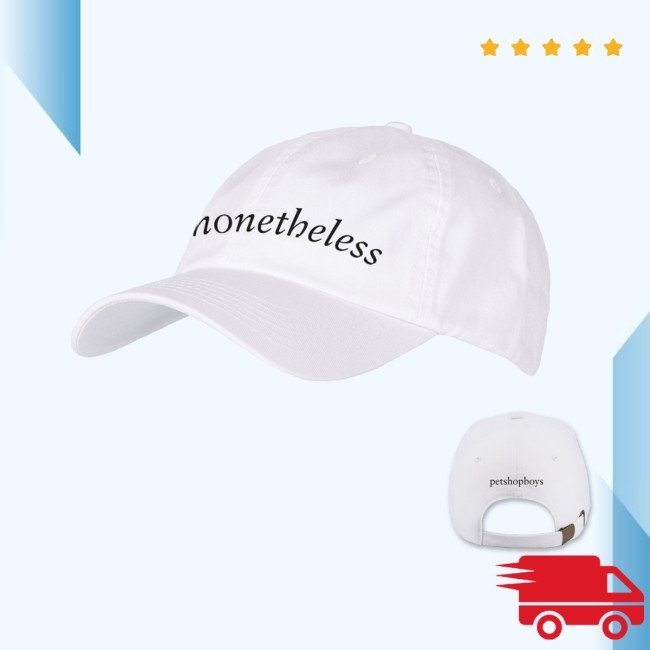 Nonetheless Logo Twill Cap Pet Shop Boys