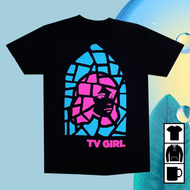 Official Hello Merch Tv Girl Stained Glass Shirt 2024 TvGirl Hellomerch