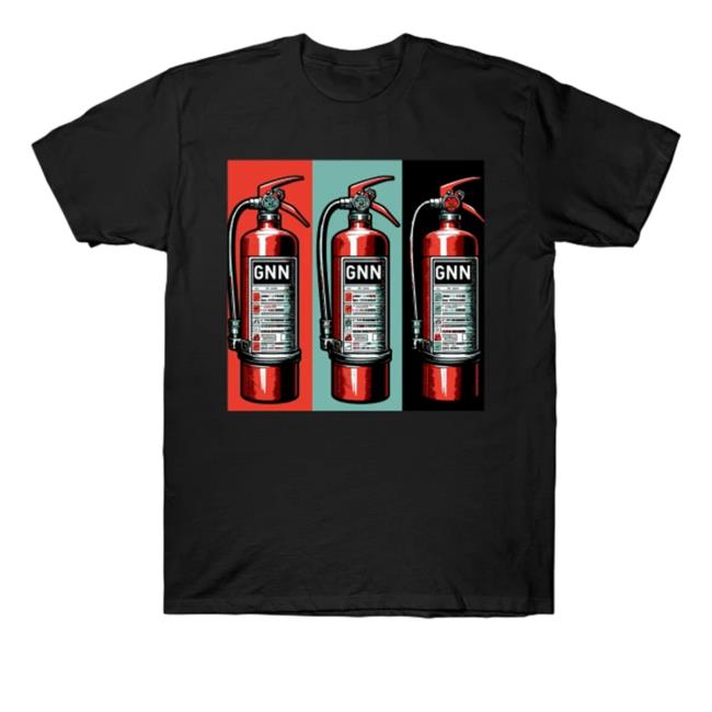 Gentilenewsnetwork Merch Gnn Fire Extinguisher Tee Shirt