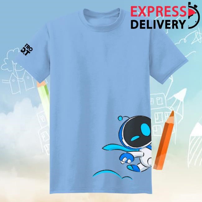 Official Astro Bot Blue T-Shirt