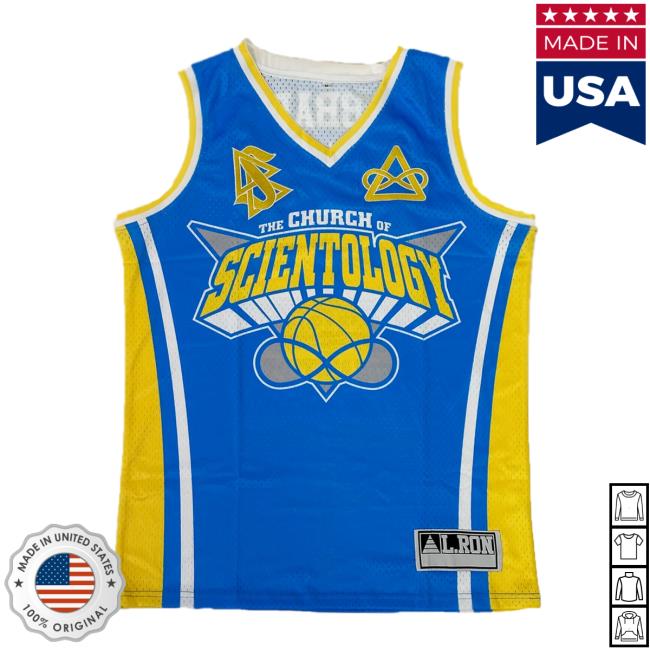 Scientology Basketball Jersey Tank Hot Shirt TheGoodShirts Merch