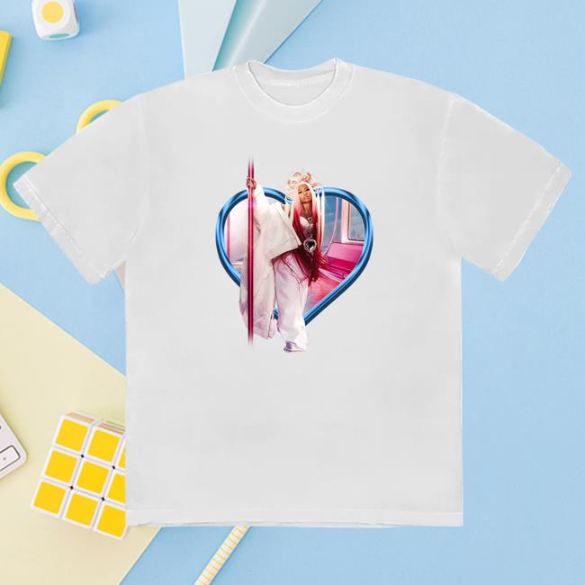 Official Nicki Minaj Merch Store Nicki Minaj Heart Frame T-Shirt Nicki Minaj Clothing Nickiminaj