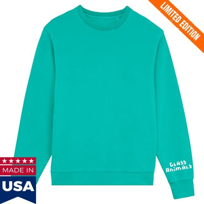 Official Glass Animals Merch Store Shop Glass Animals Embroidered Crewneck GlassAnimals