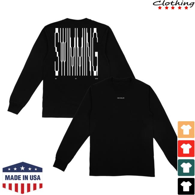 Official Swimming Pixels Long Sleeve