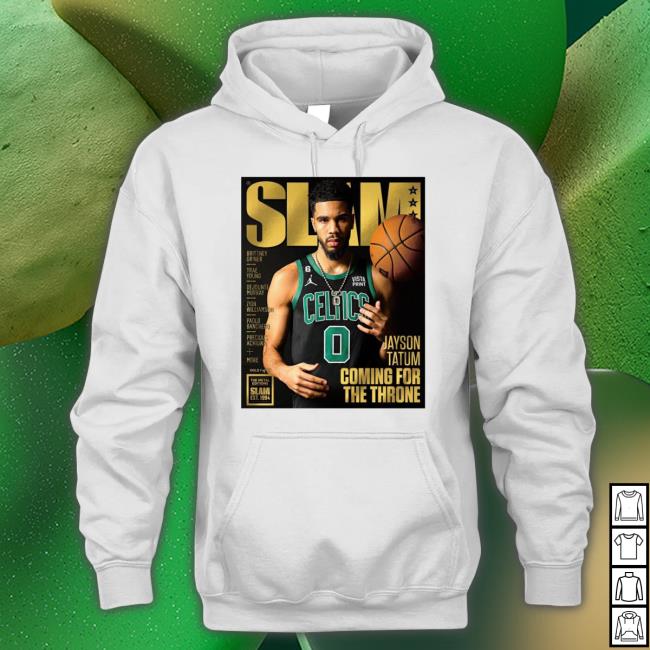 Official SLAM Boston Celtics Jayson Tatum Coming For The Throne Shirt