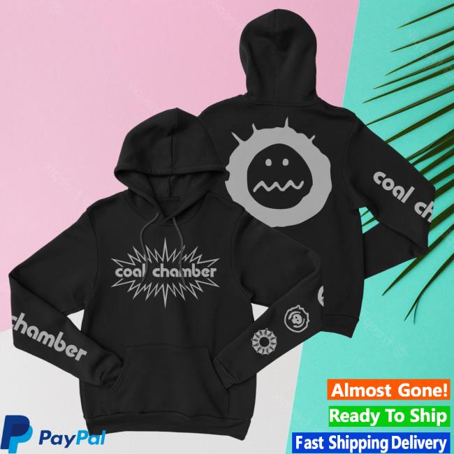 Official Night Shift Store Shop Coal Chamber - Burst Logo Hoodies Nightshift Merch