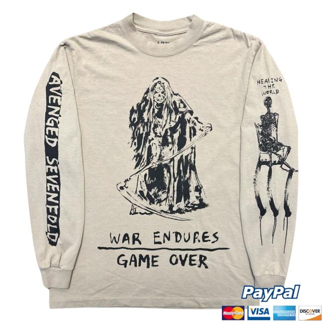 A7x World Store War Endures Long Sleeve T-Shirts