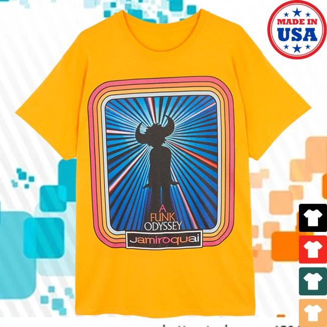 Official Jamiroquai Merch Store Jamiroquai Funk Odyssey Tracklist Top Shirt
