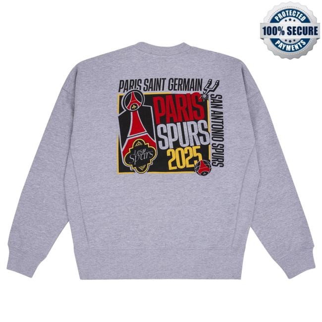Store3 Psg X San Antonio Spurs Limited Edition Crewneck