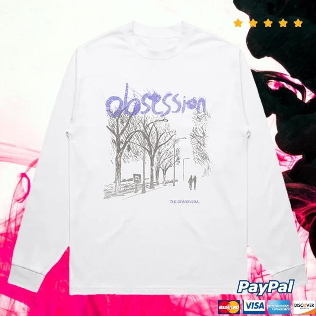Official The Driver Era Merch The Driver Era / Obsession Album L/S T Shirt
