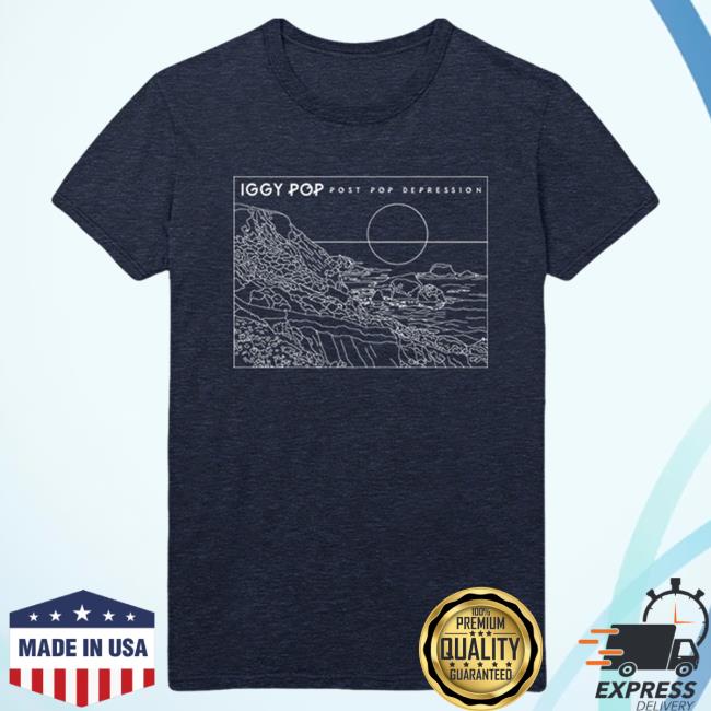 Official Queens Of The Stone Age Qotsa Merch Store Shoreline T Shirt Queensofthestoneage