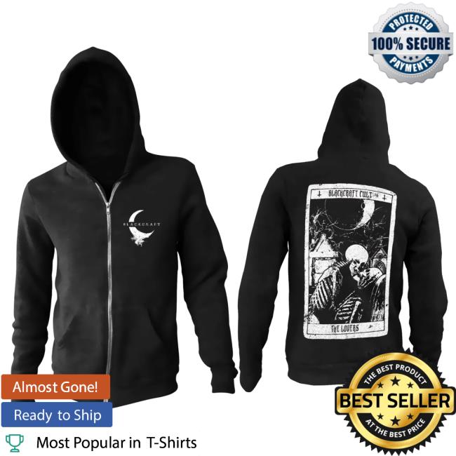 Blackcraft Cult Clothing Store BlackcraftCult Lovers Tarot - Zip Up Pull Over Hoodie
