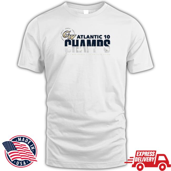 Georgia Washington 2022-2023 Atlantic 10 Men’S And Women’S Swimming & Diving Champions Tee Shirt