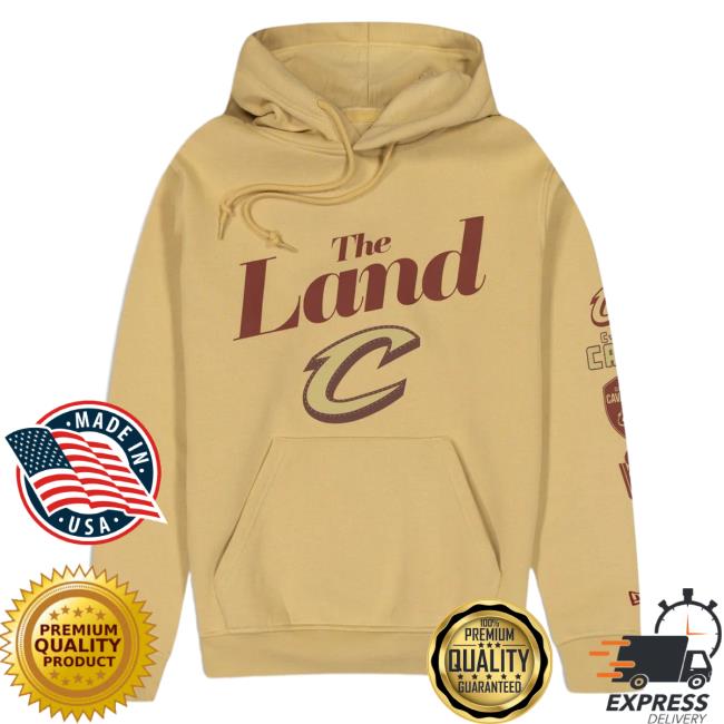 Official New Era Merch Cleveland Cavaliers 2023 City Edition Crew neck Sweatshirt