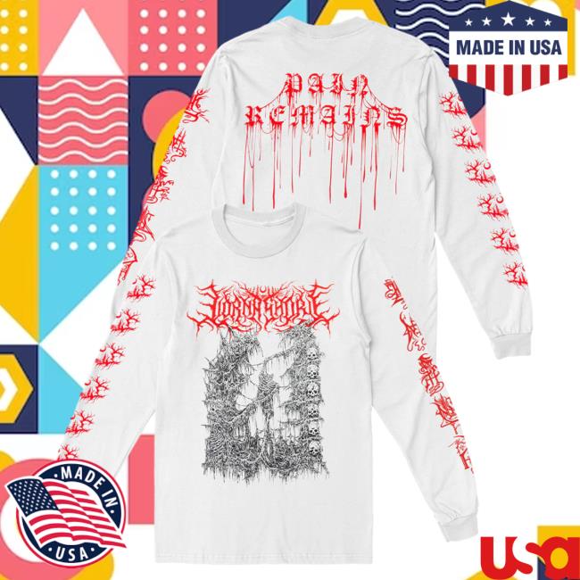 Official Lorna Shore Store Merch Lorna Shore Headless L/S T Shirt White LornaShore
