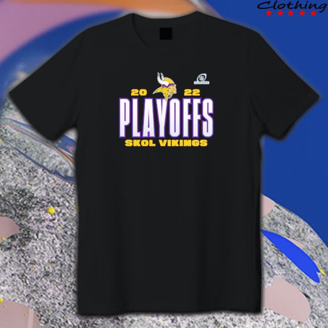 Official Playoffs 2022 Skol Vikings Tee Shirt