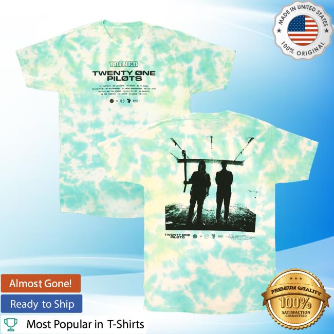 Twenty One Pilots Merch Silhouette Tee Shirt