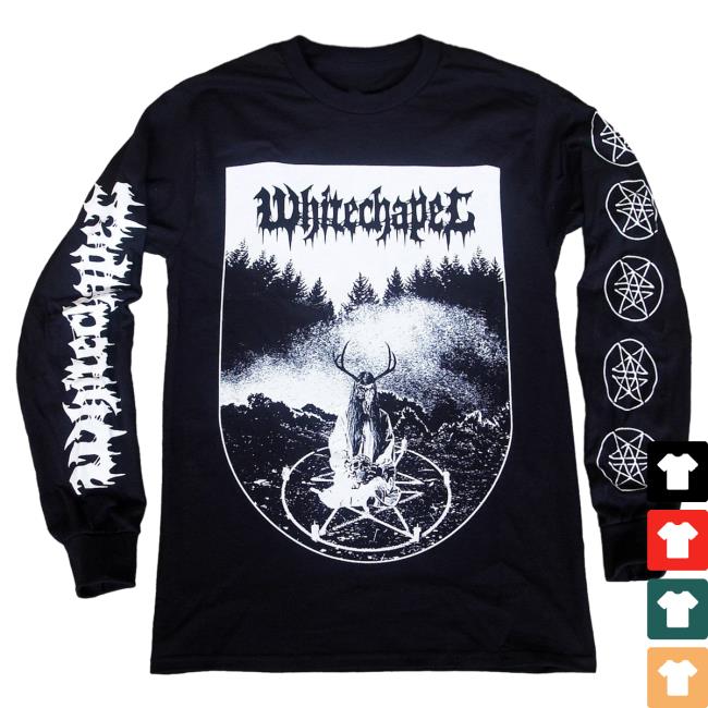 Official Merch Now Whitechapel Ritual Black LS T Shirt MerchNow