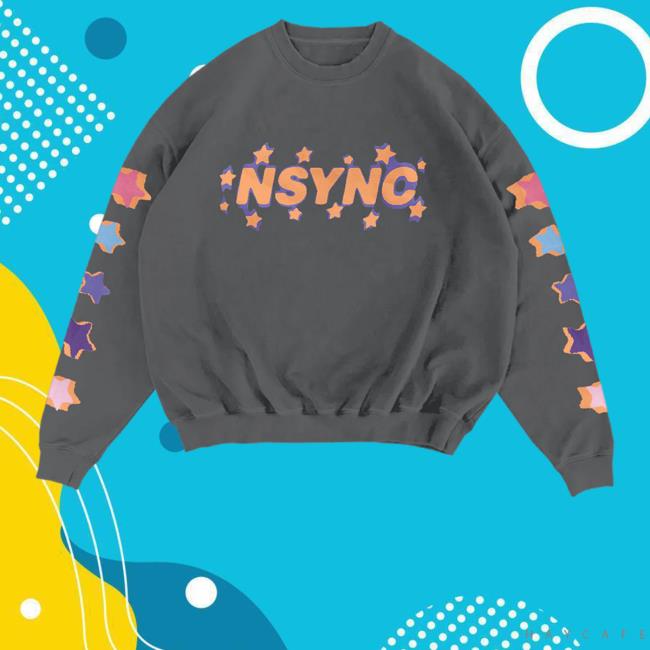 Official Nsync Merch Nsync Star Sweatshirts