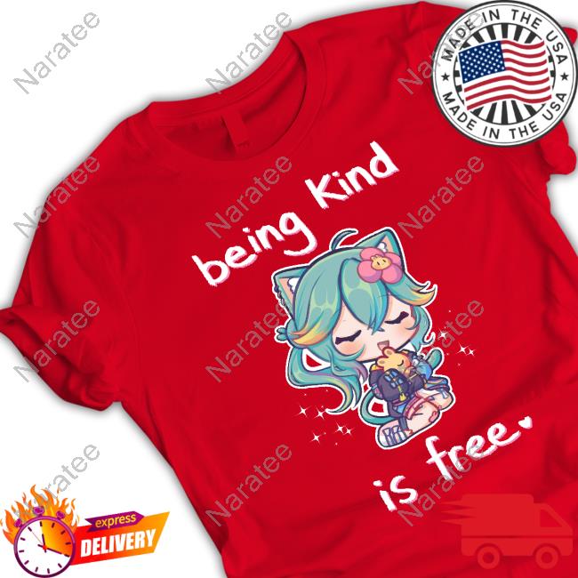 Rosedoodles Being Kind Is Free Hoodie